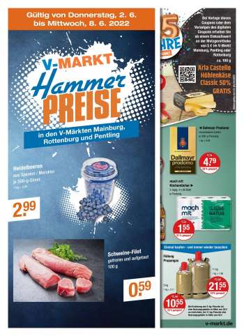Prospekte V-Markt - 2.06.2022 - 8.06.2022.