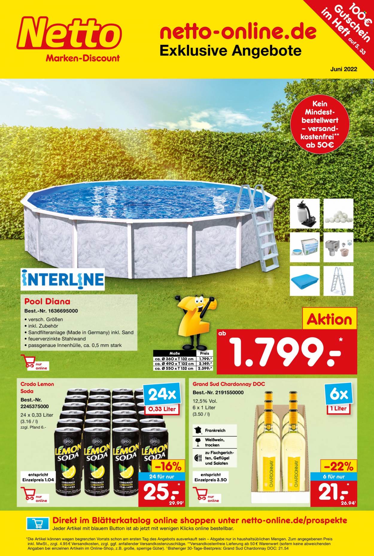 Netto Marken-Discount Prospekte  - 27.05.2022 - 30.06.2022. Seite 1