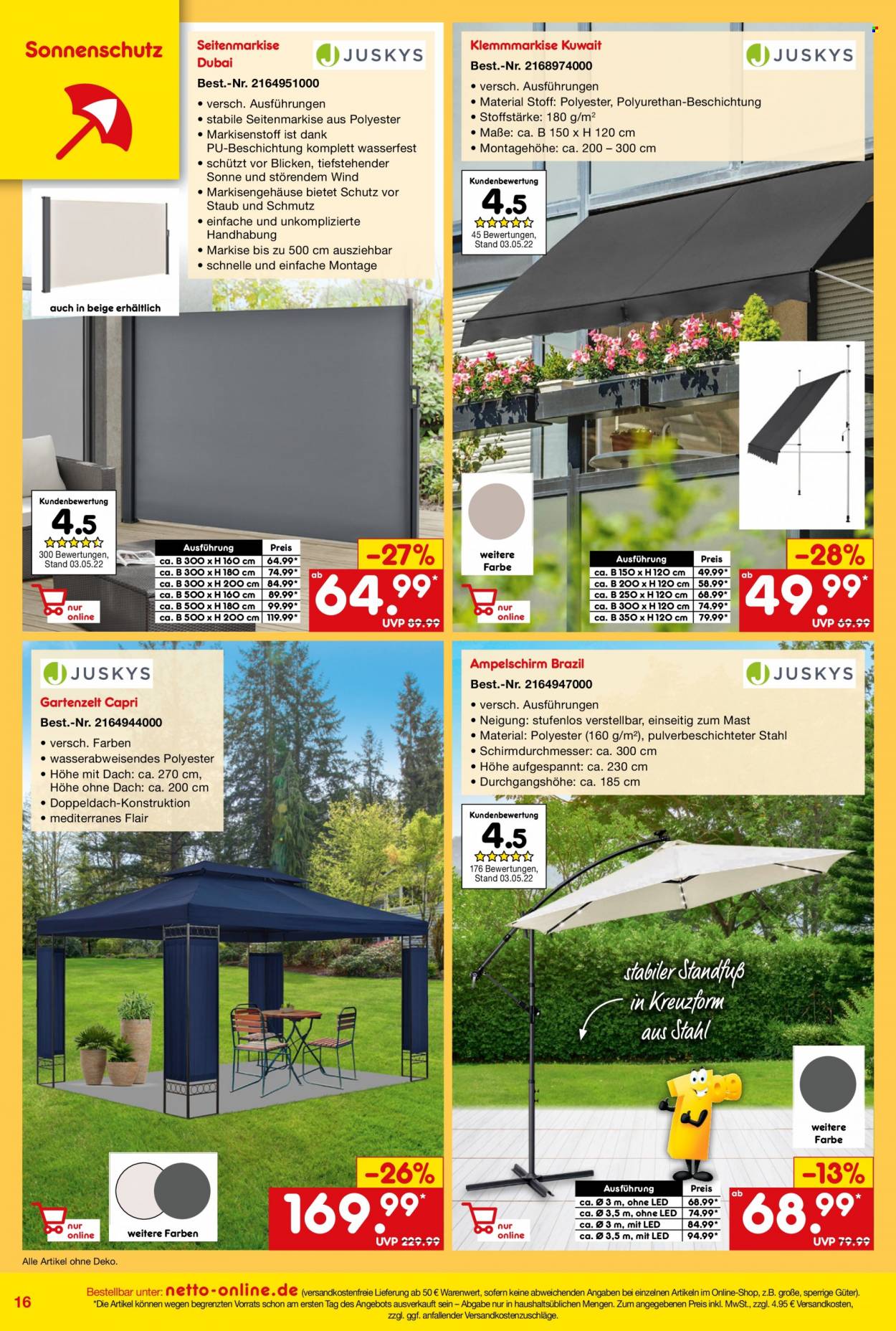 Netto Marken-Discount Prospekte  - 27.05.2022 - 30.06.2022. Seite 16