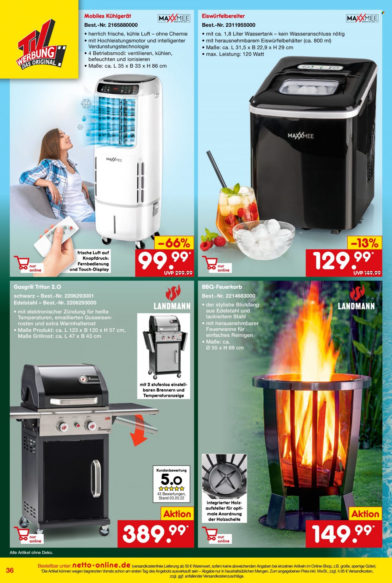 Netto Marken-Discount Prospekte  - 27.05.2022 - 30.06.2022. Seite 36
