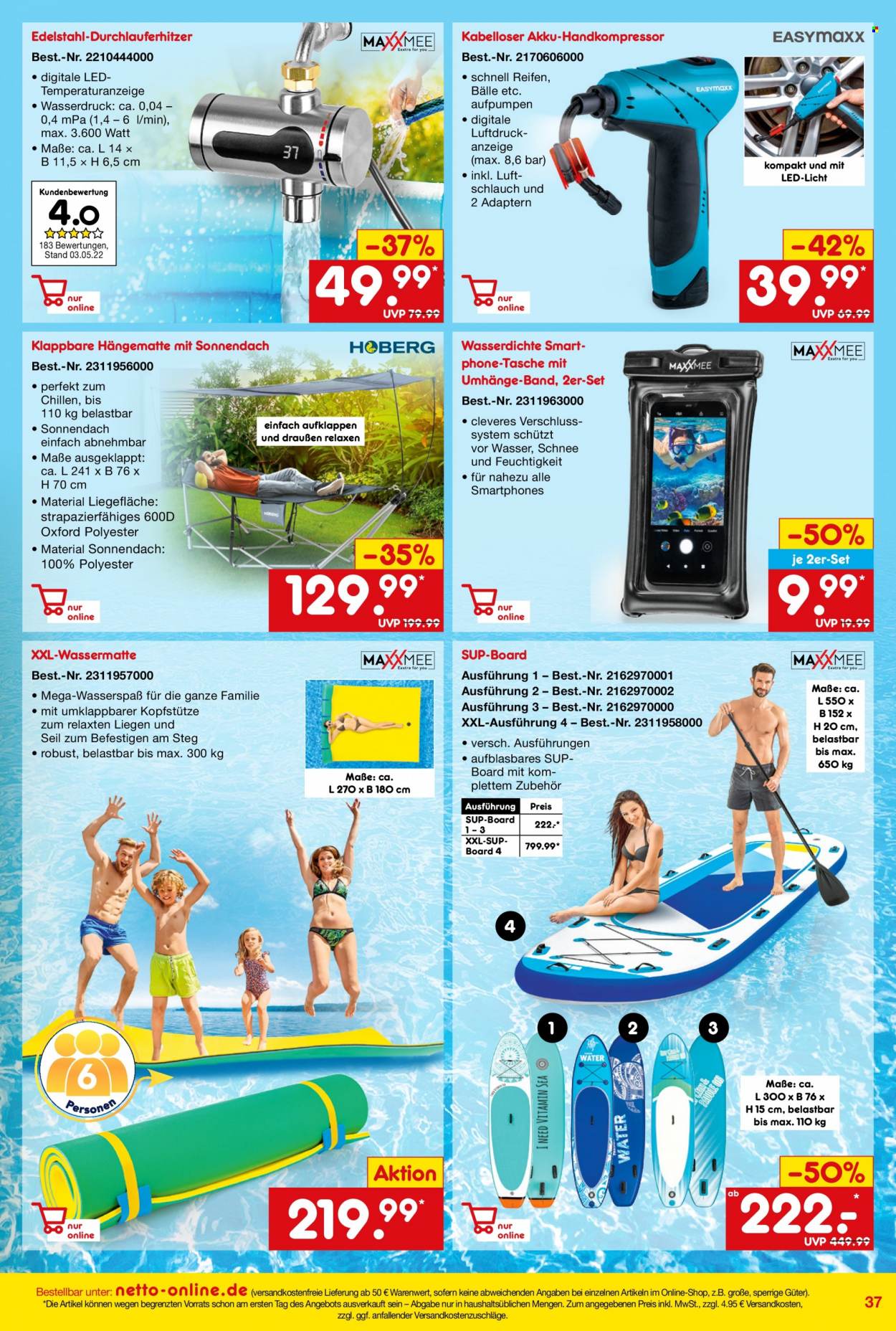 Netto Marken-Discount Prospekte  - 27.05.2022 - 30.06.2022. Seite 37