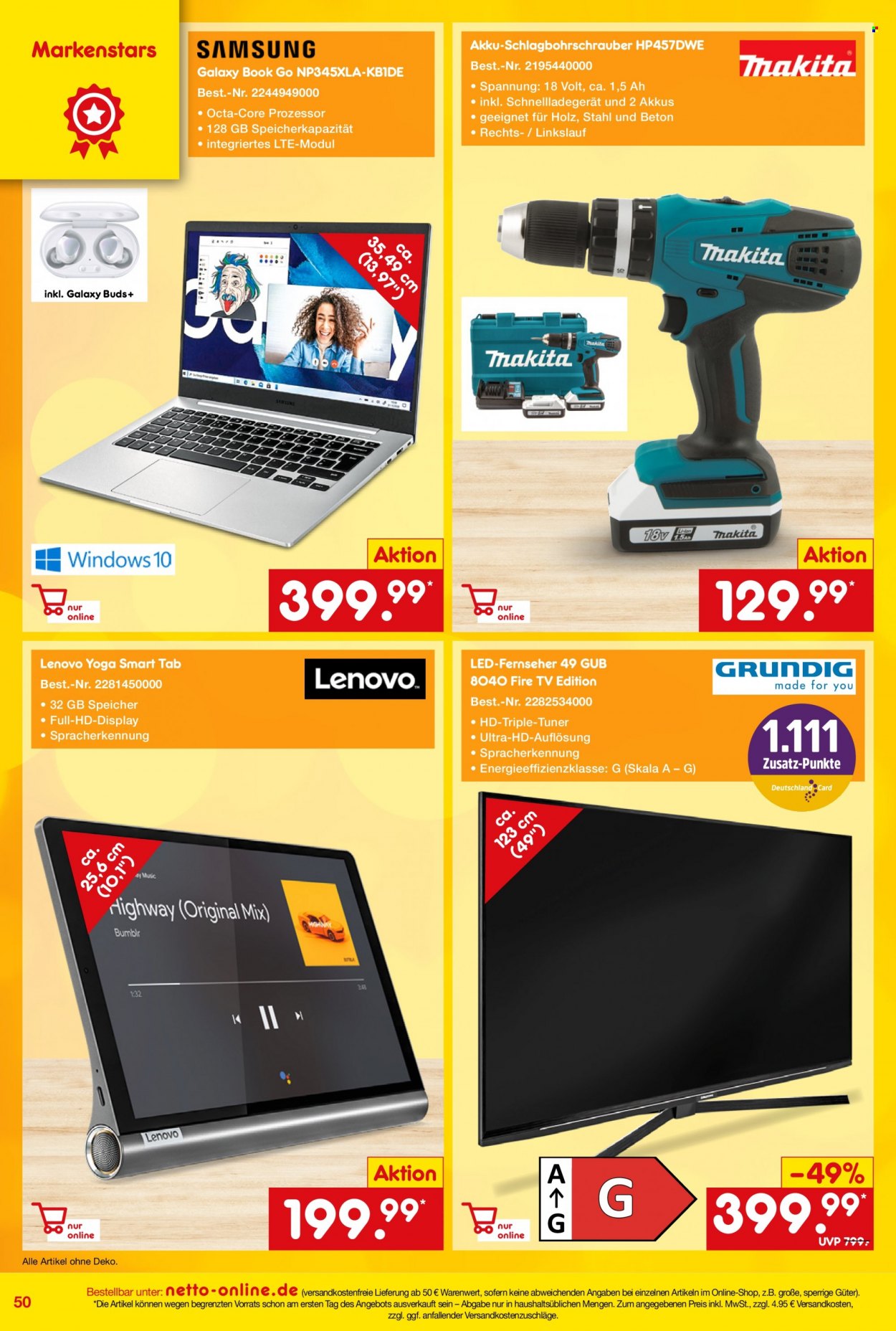 Netto Marken-Discount Prospekte  - 27.05.2022 - 30.06.2022. Seite 50