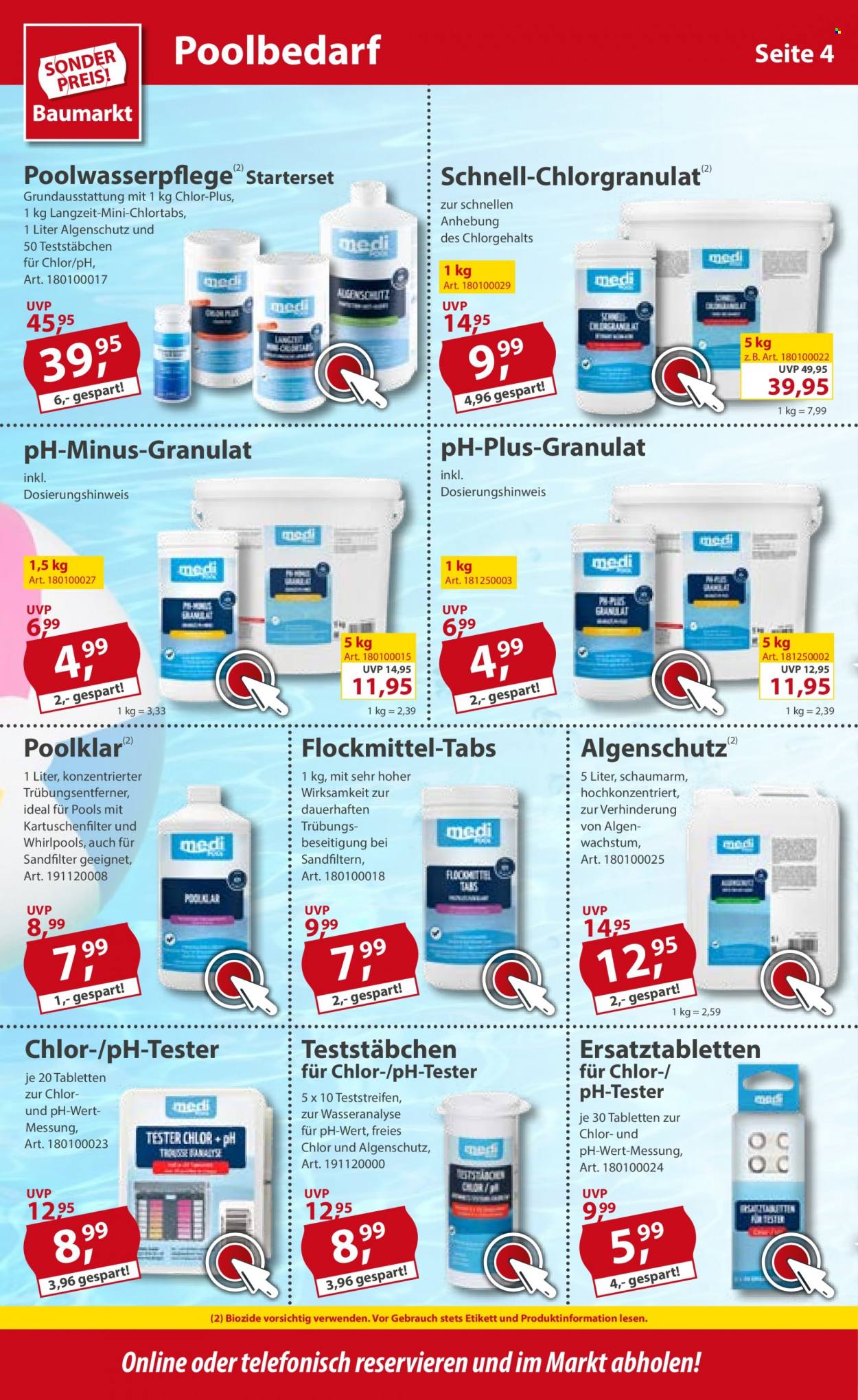 Sonderpreis-Baumarkt Prospekte  - 4.06.2022 - 10.06.2022. Seite 4