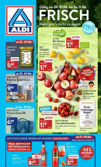 Prospekte ALDI Nord - 7.06.2022 - 11.06.2022.