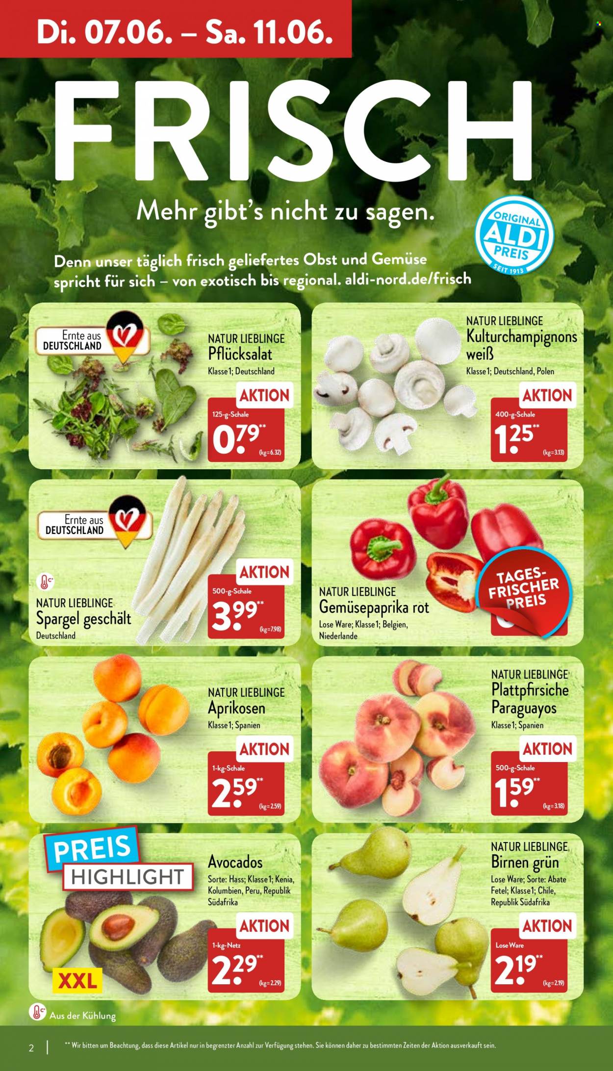 ALDI Nord Prospekte  - 7.06.2022 - 11.06.2022. Seite 2