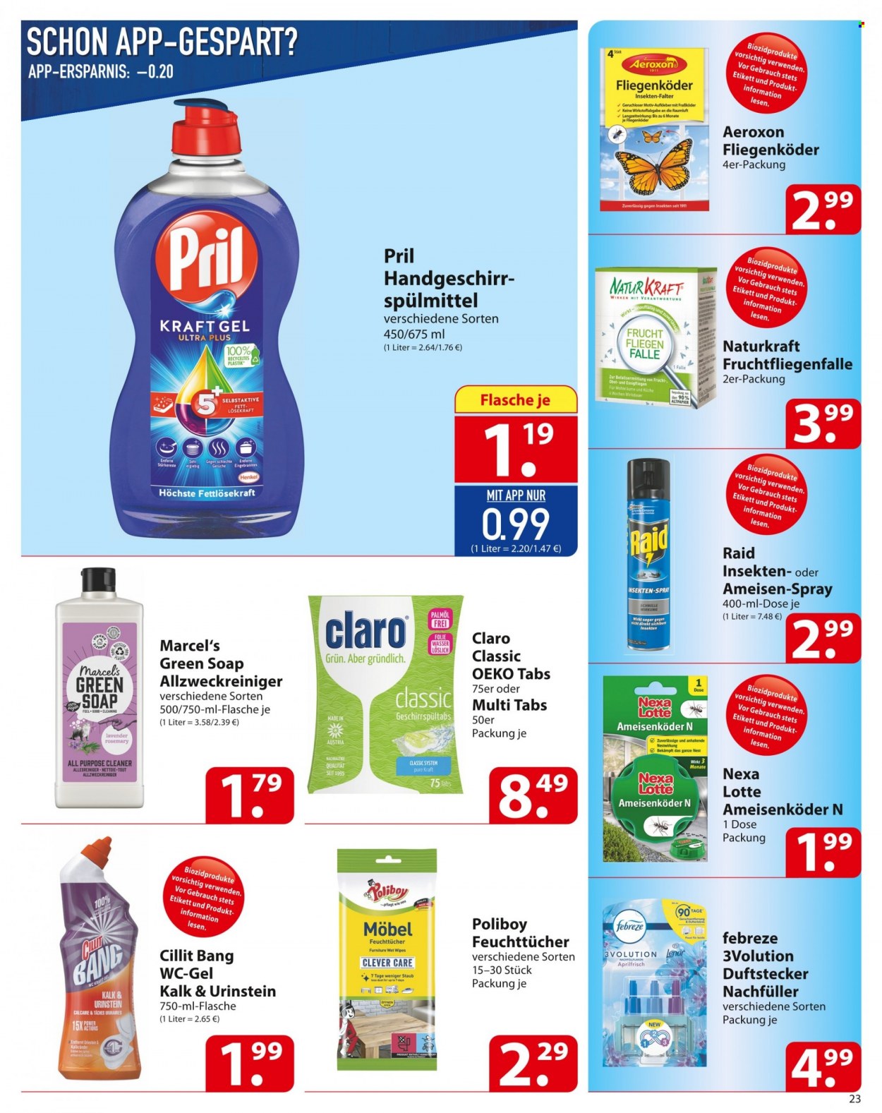 famila Prospekte  - 30.05.2022 - 4.06.2022. Seite 23