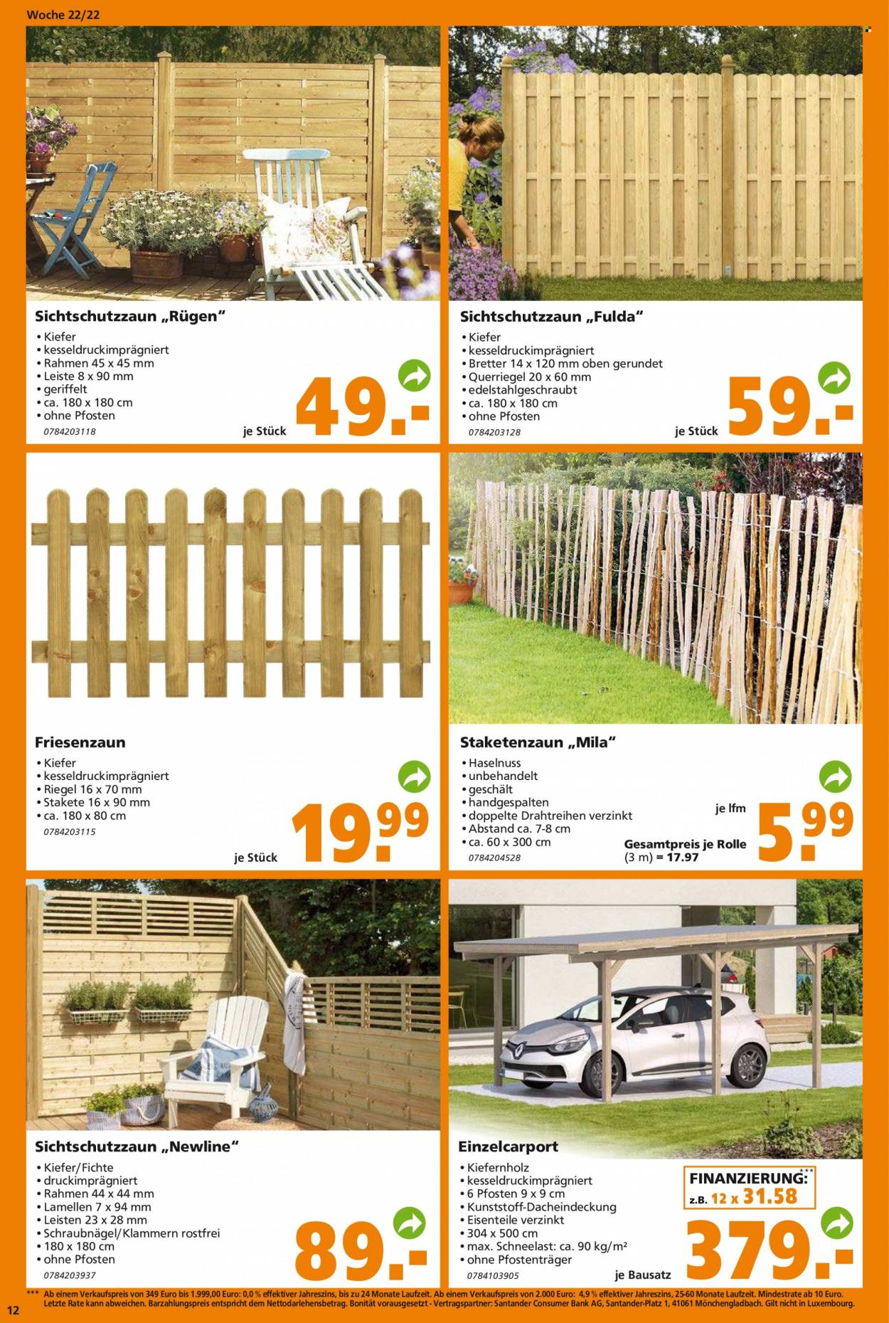 Globus Baumarkt Prospekte  - 30.05.2022 - 4.06.2022. Seite 12