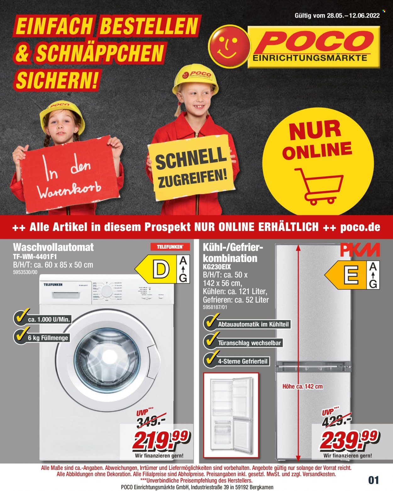 Poco Prospekte  - 28.05.2022 - 12.06.2022. Seite 1