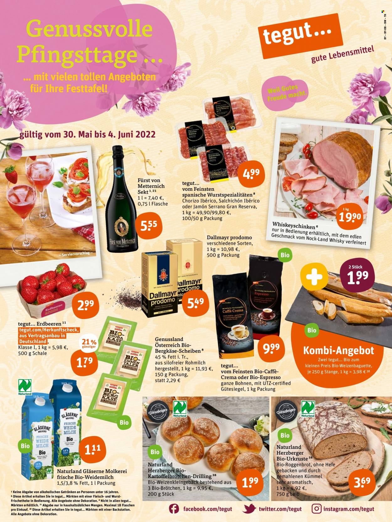 tegut... Prospekte  - 30.05.2022 - 4.06.2022. Seite 1