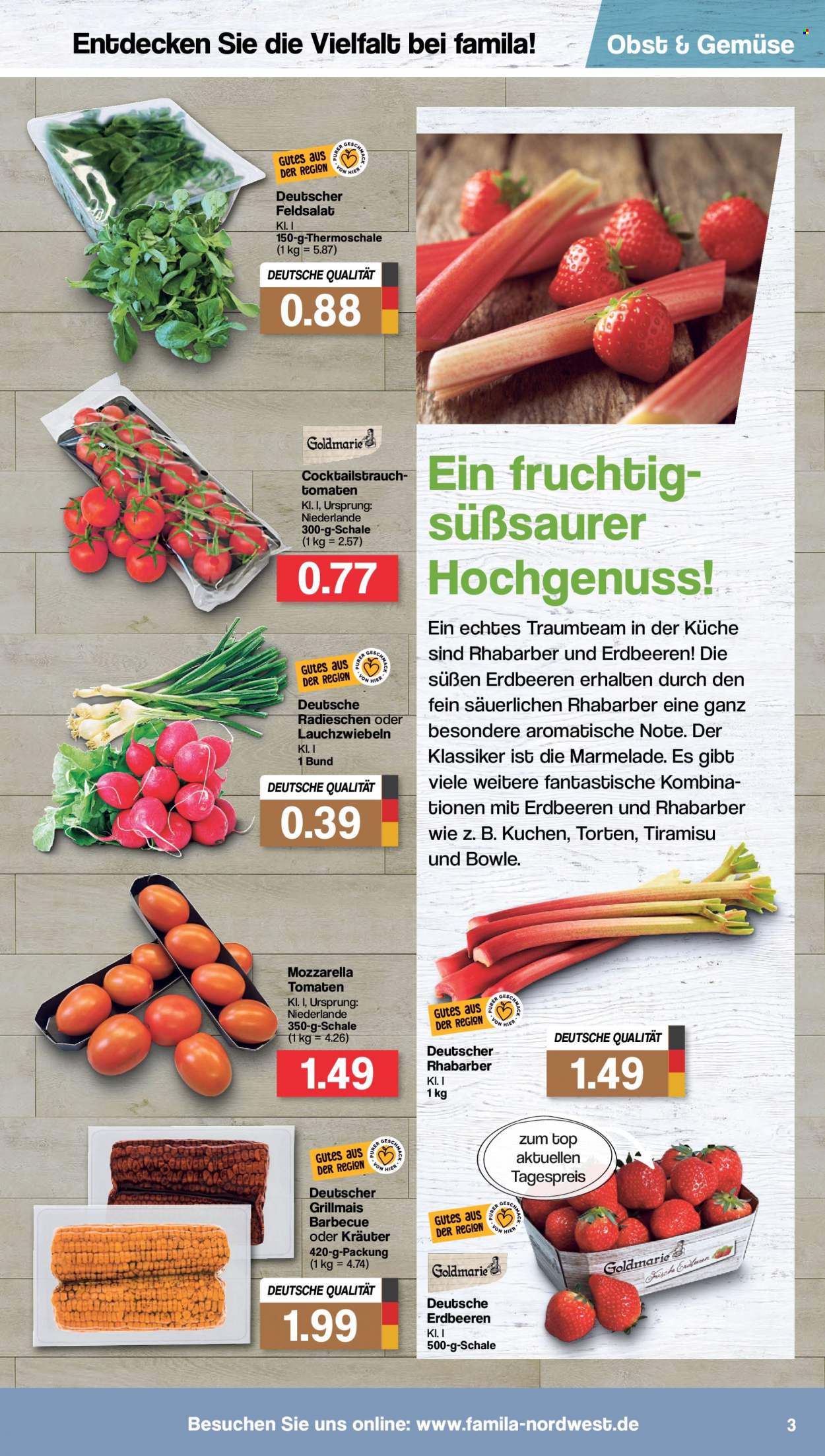 famila Prospekte  - 30.05.2022 - 4.06.2022. Seite 3