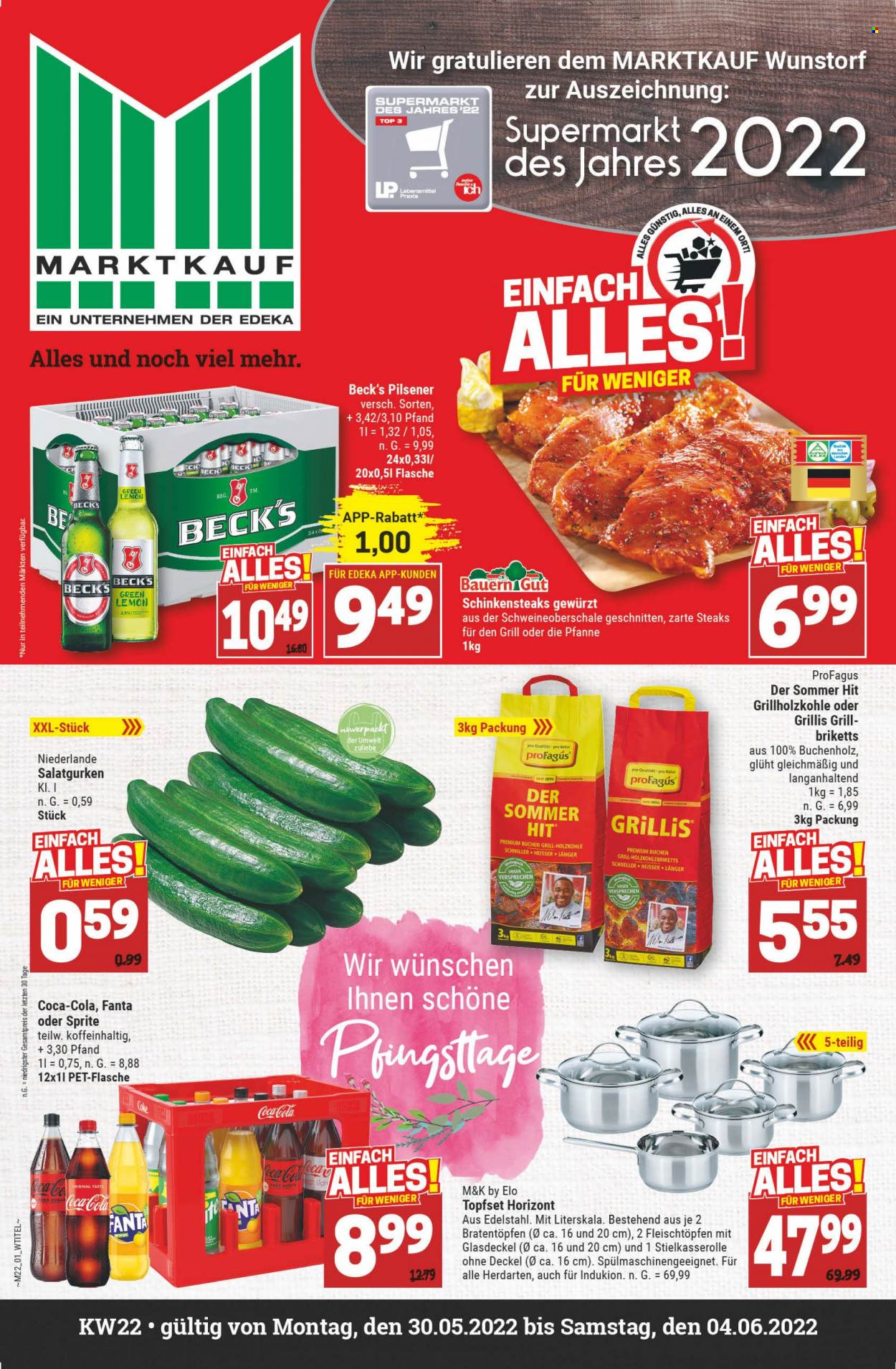 Marktkauf Prospekte  - 30.05.2022 - 4.06.2022. Seite 1