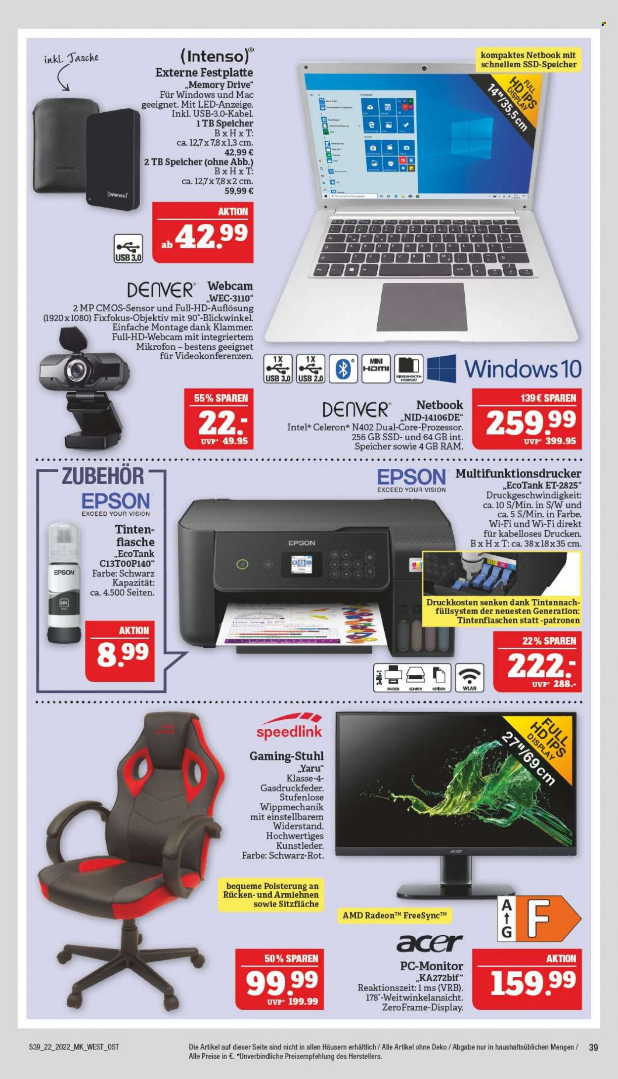 Marktkauf Prospekte  - 30.05.2022 - 4.06.2022. Seite 39