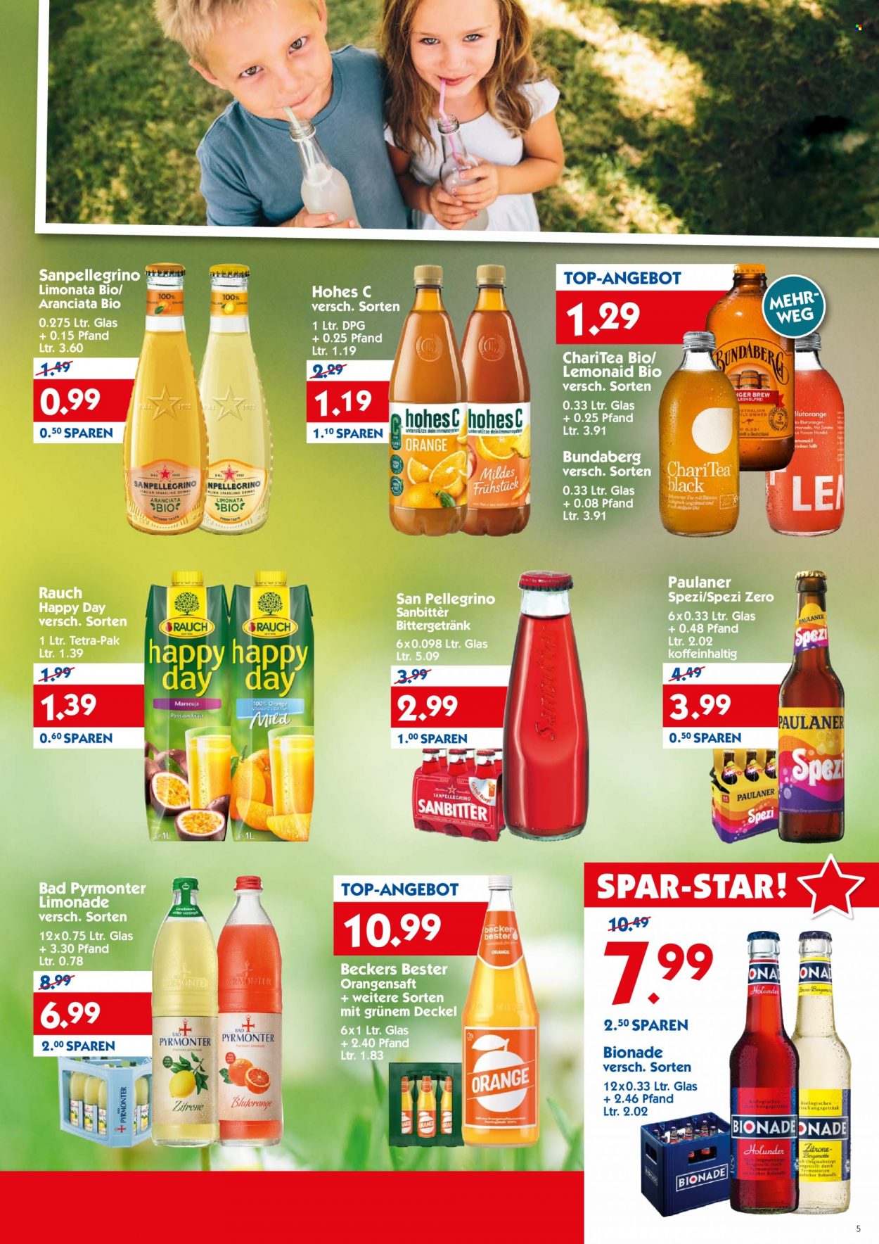 Hol'ab! Getränkemarkt Prospekte  - 30.05.2022 - 4.06.2022. Seite 5