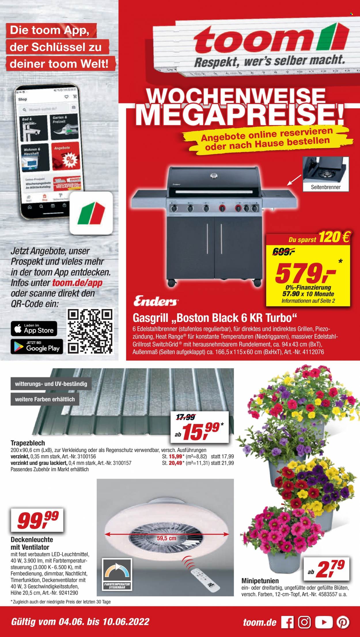 toom Baumarkt Prospekte  - 4.06.2022 - 10.06.2022. Seite 1