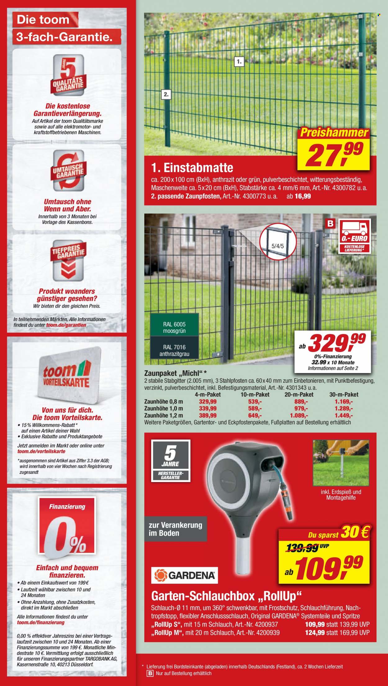 toom Baumarkt Prospekte  - 4.06.2022 - 10.06.2022. Seite 2