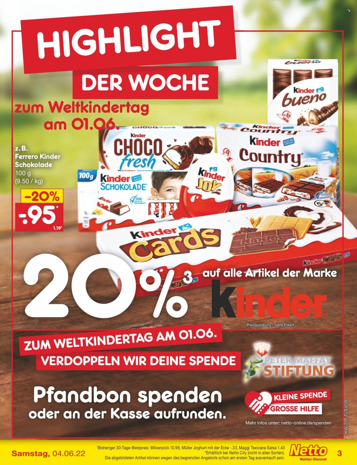Netto Marken-Discount Prospekte  - 30.05.2022 - 4.06.2022. Seite 3