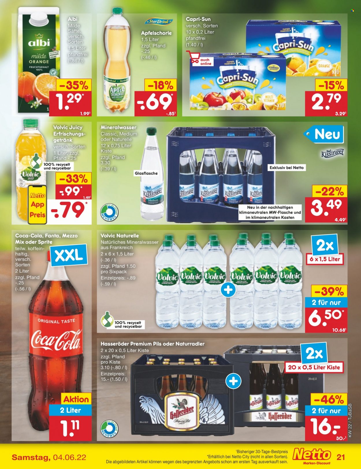 Netto Marken-Discount Prospekte  - 30.05.2022 - 4.06.2022. Seite 21