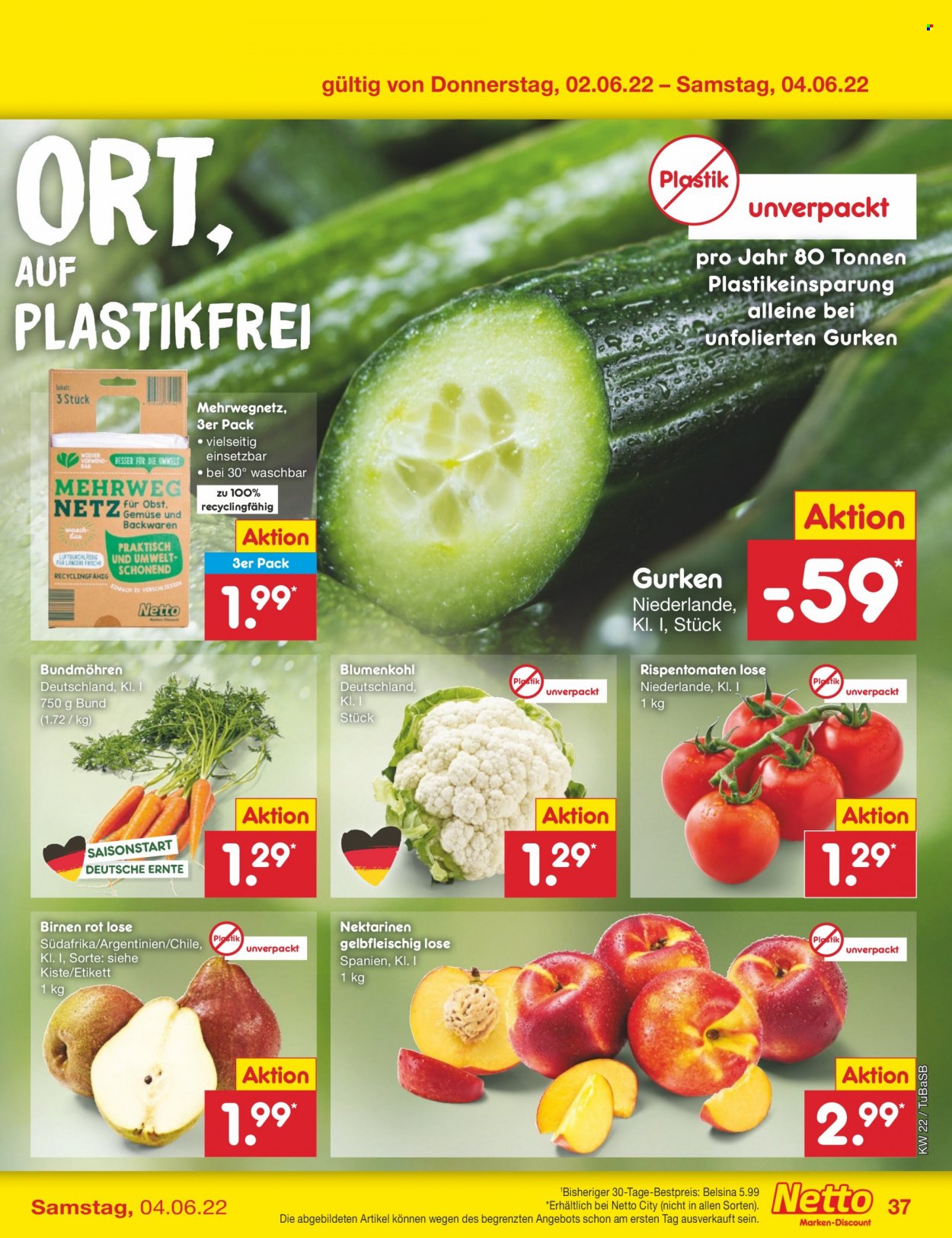 Netto Marken-Discount Prospekte  - 30.05.2022 - 4.06.2022. Seite 37