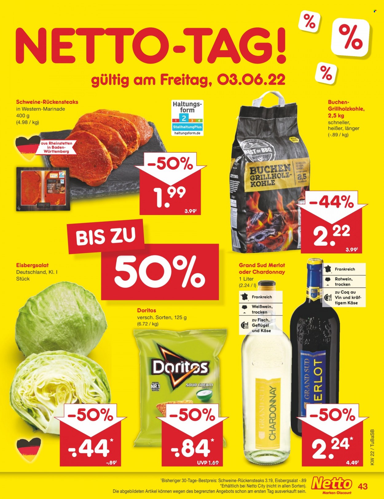 Netto Marken-Discount Prospekte  - 30.05.2022 - 4.06.2022. Seite 43