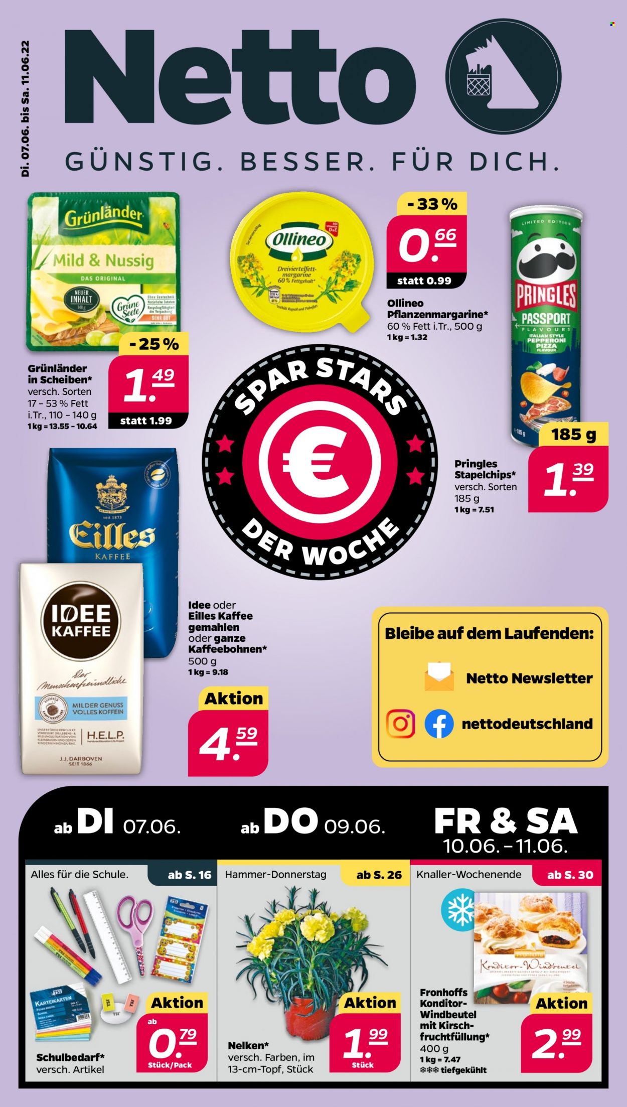 Netto Prospekte  - 7.06.2022 - 11.06.2022. Seite 1
