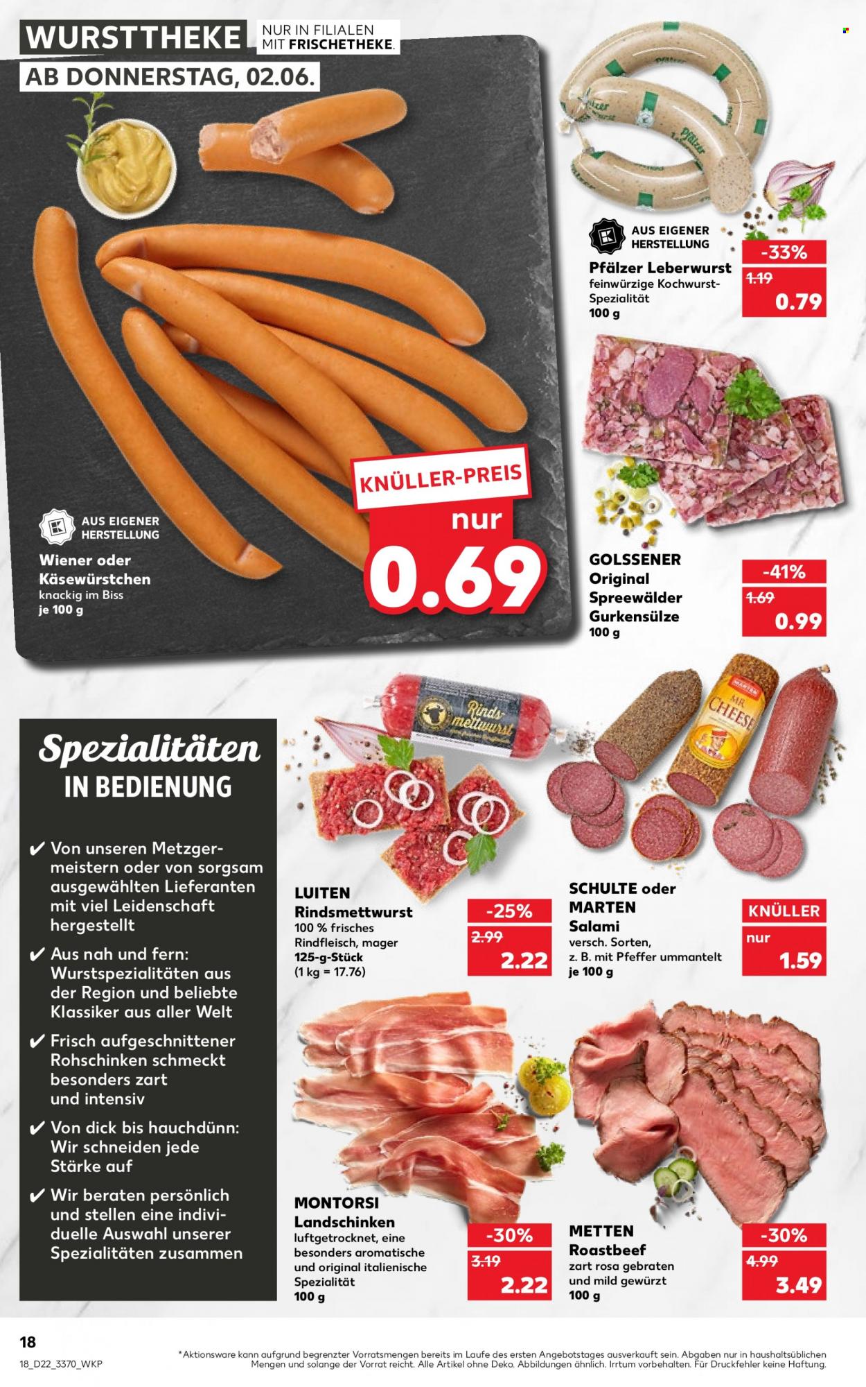 Kaufland Prospekte  - 2.06.2022 - 8.06.2022. Seite 18