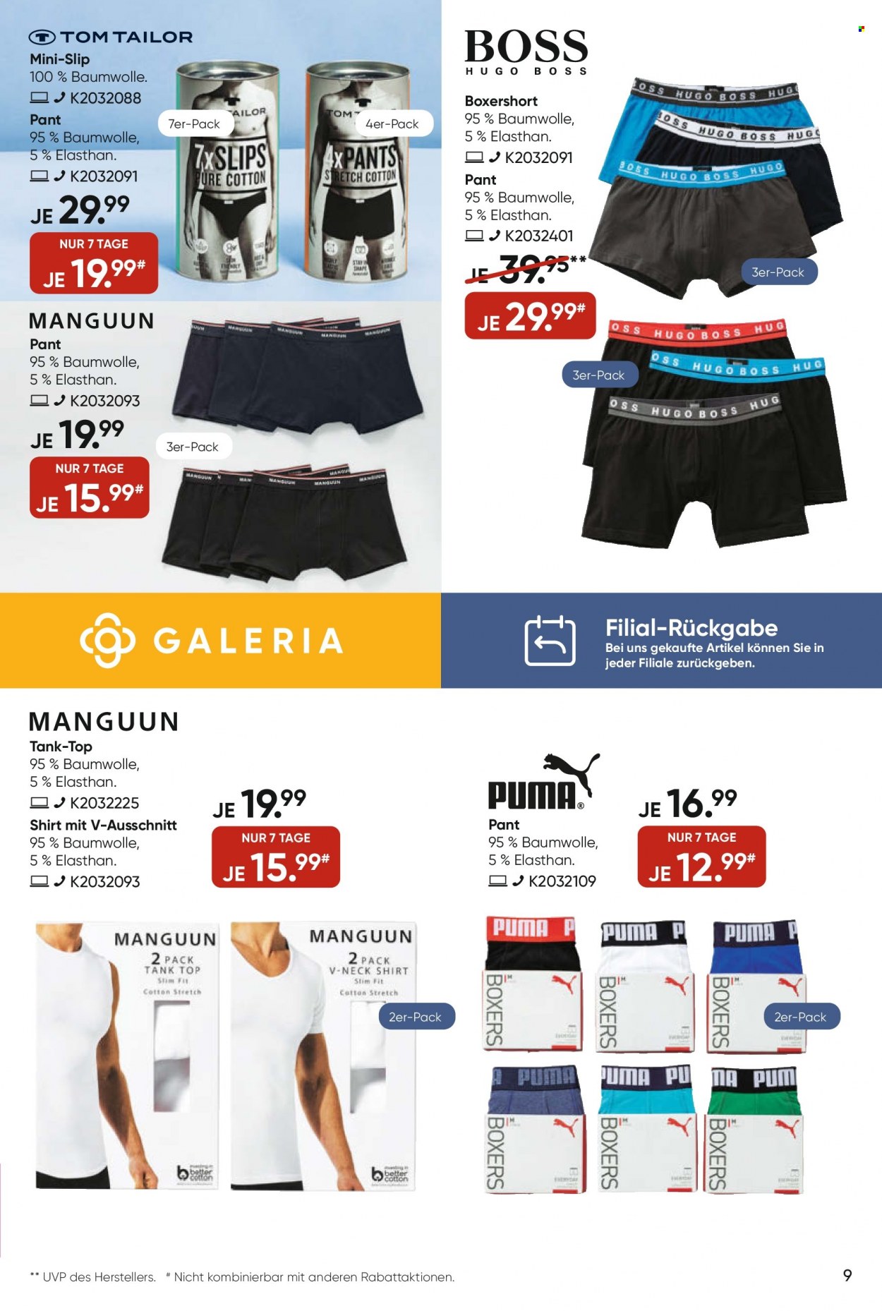 GALERIA Karstadt Kaufhof Prospekte  - 1.06.2022 - 7.06.2022. Seite 9