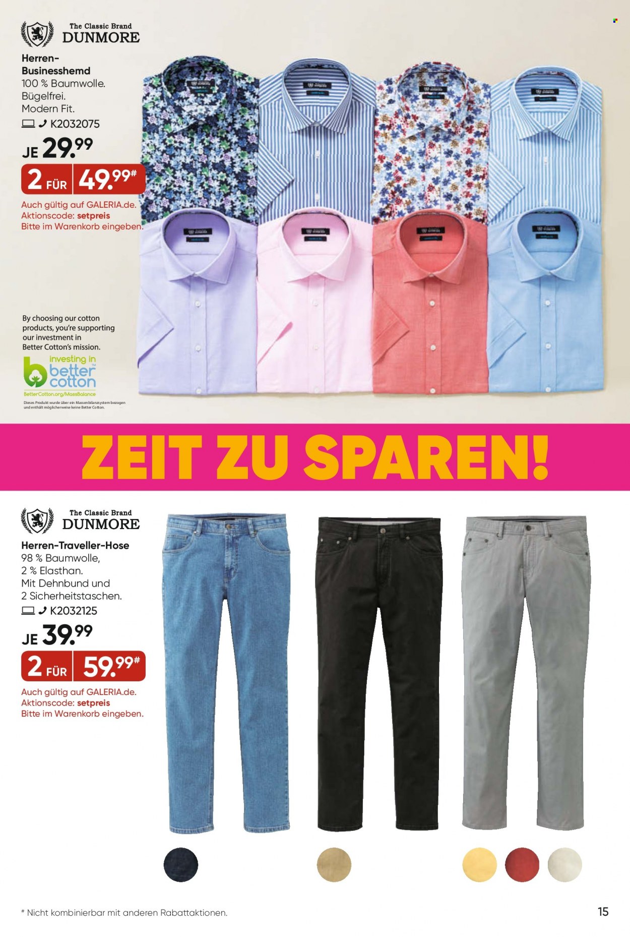 GALERIA Karstadt Kaufhof Prospekte  - 1.06.2022 - 7.06.2022. Seite 15