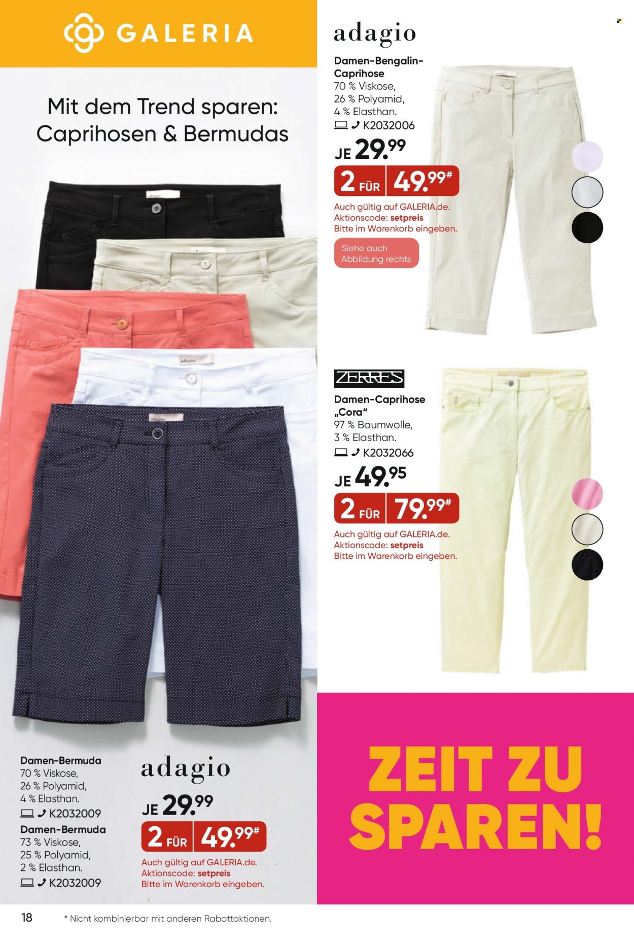 GALERIA Karstadt Kaufhof Prospekte  - 1.06.2022 - 7.06.2022. Seite 18