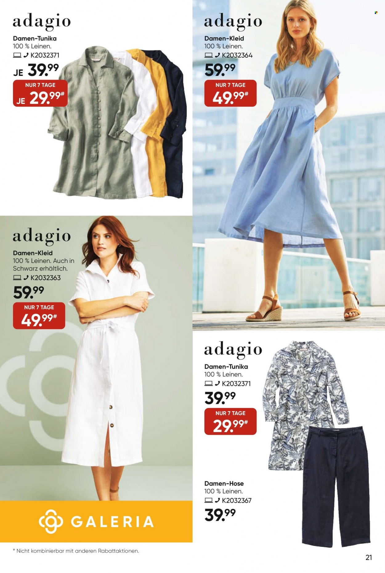 GALERIA Karstadt Kaufhof Prospekte  - 1.06.2022 - 7.06.2022. Seite 21