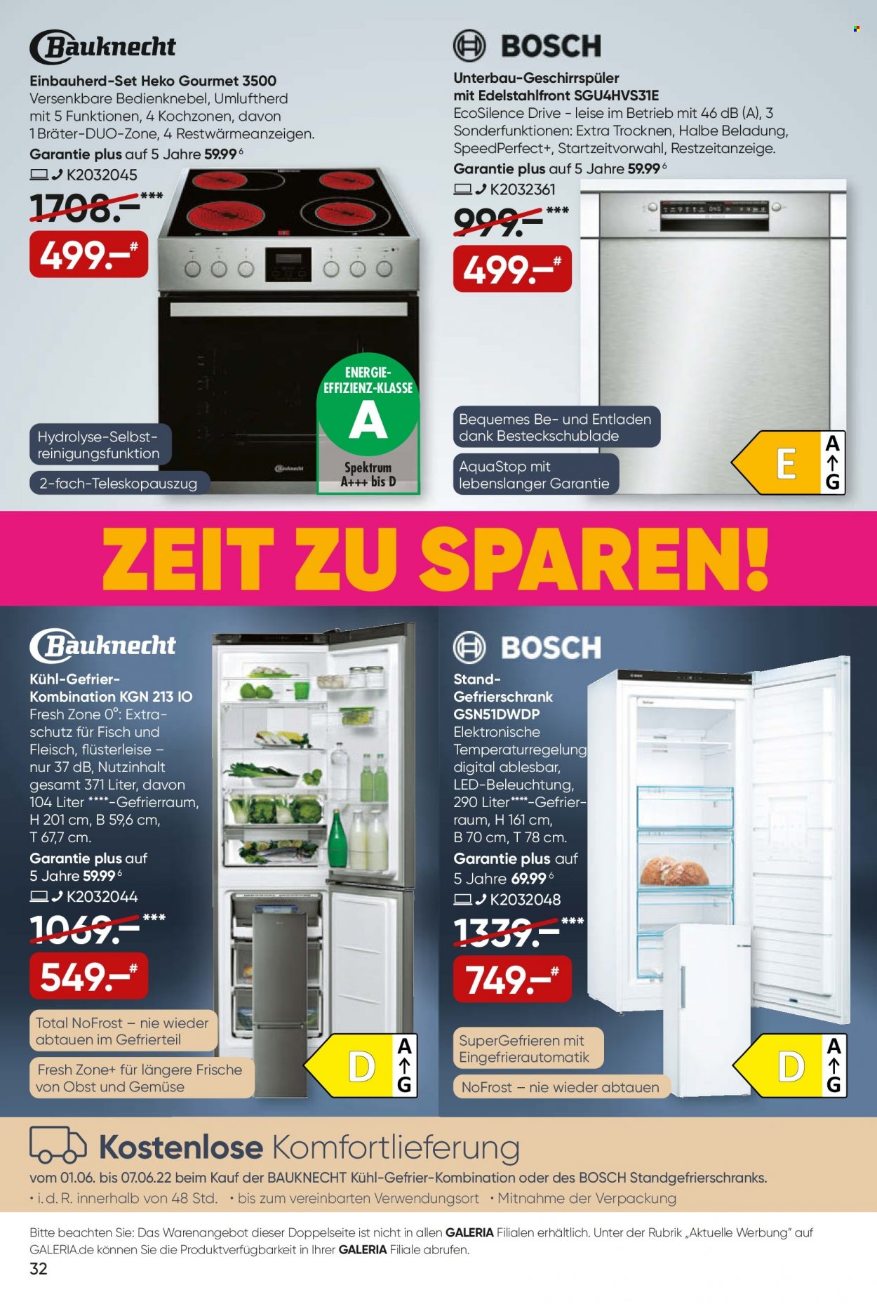 GALERIA Karstadt Kaufhof Prospekte  - 1.06.2022 - 7.06.2022. Seite 32