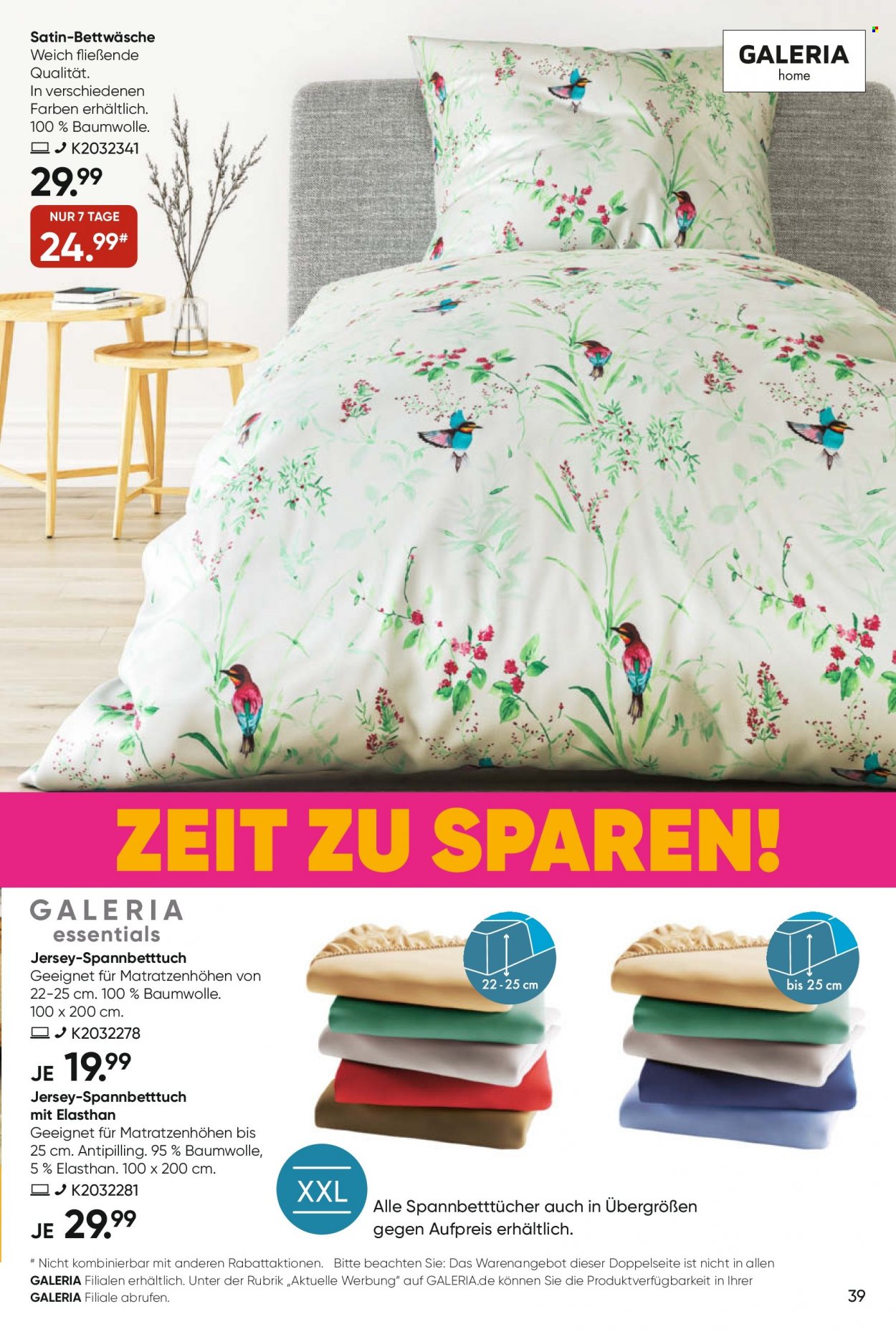 GALERIA Karstadt Kaufhof Prospekte  - 1.06.2022 - 7.06.2022. Seite 39