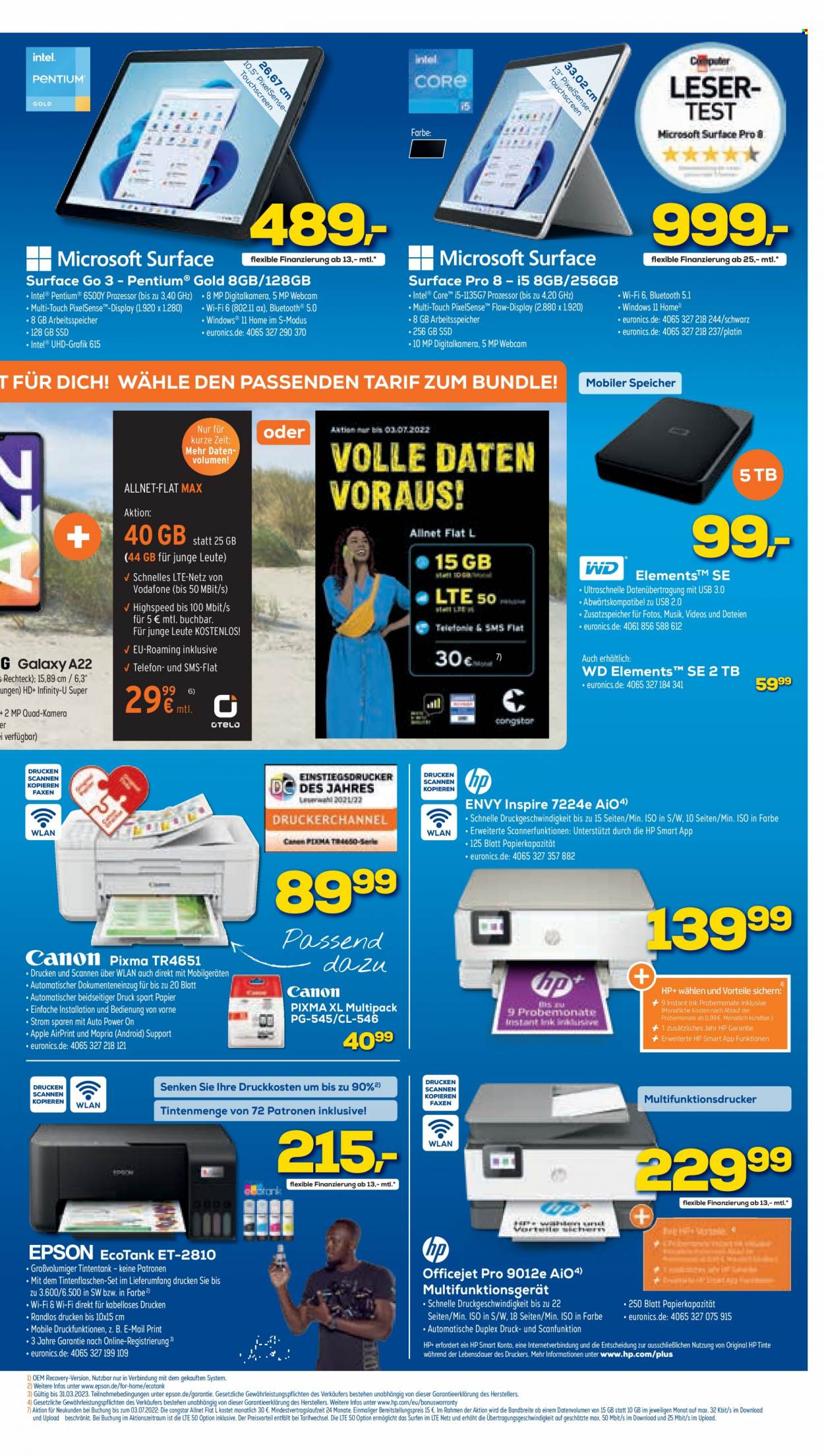 Euronics Prospekte  - 1.06.2022 - 7.06.2022. Seite 5