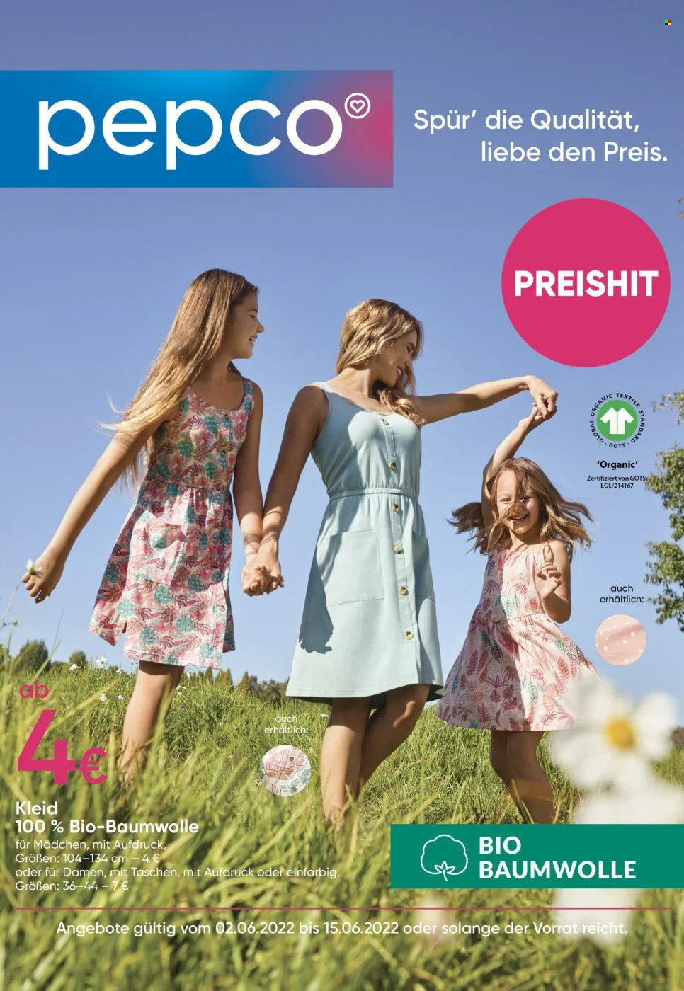 Pepco Prospekte  - 2.06.2022 - 15.06.2022. Seite 1