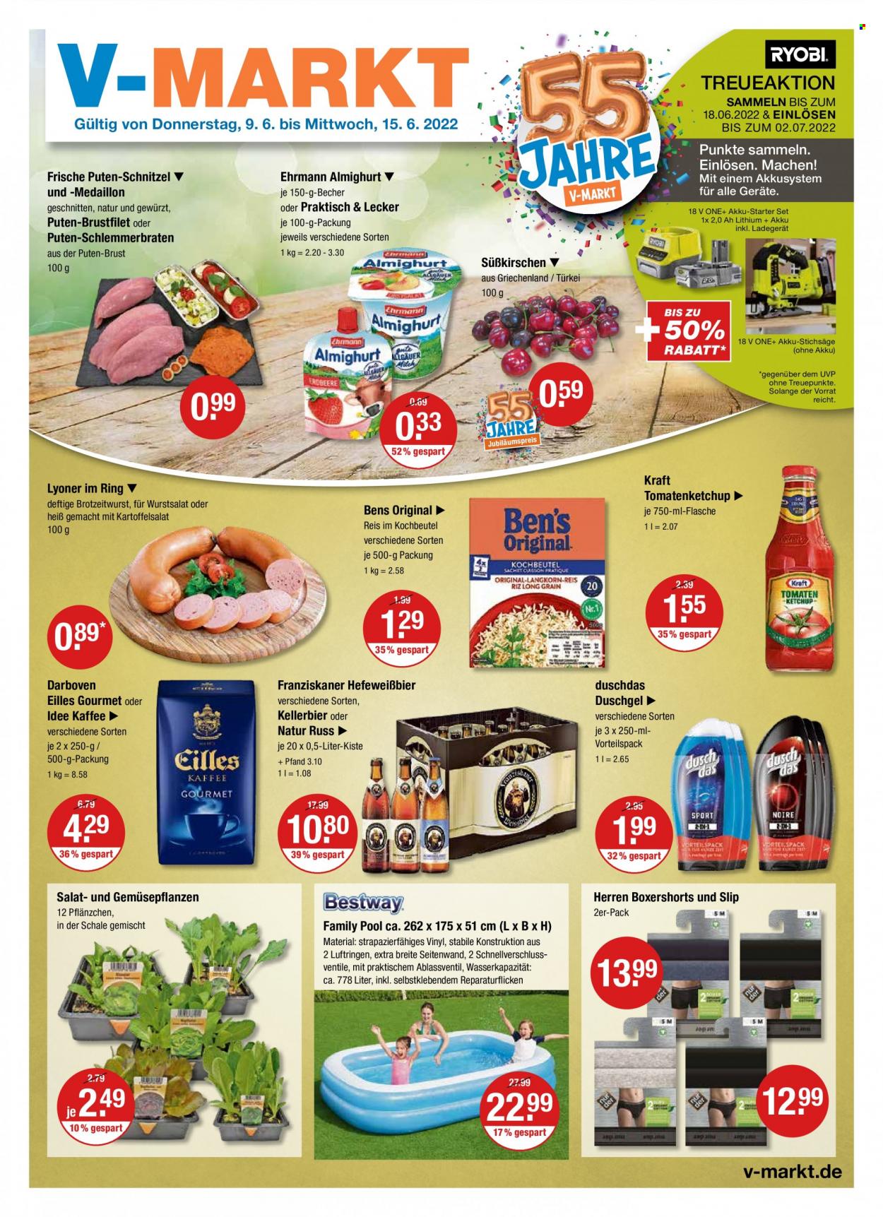 V-Markt Prospekte  - 9.06.2022 - 15.06.2022. Seite 1