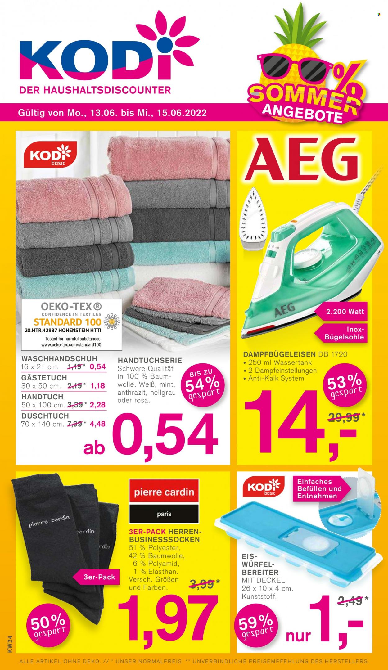 KODi Prospekte  - 13.06.2022 - 18.06.2022. Seite 1