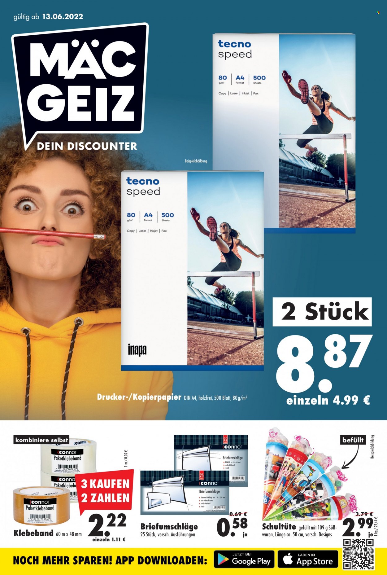 Mäc-Geiz Prospekte  - 13.06.2022 - 19.06.2022. Seite 1