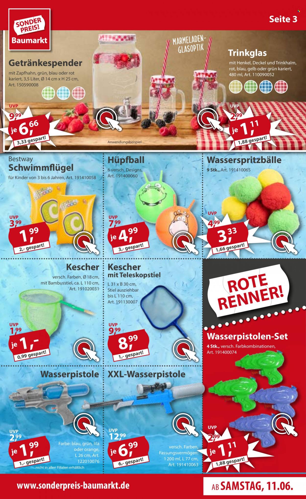 Sonderpreis-Baumarkt Prospekte  - 11.06.2022 - 17.06.2022. Seite 3