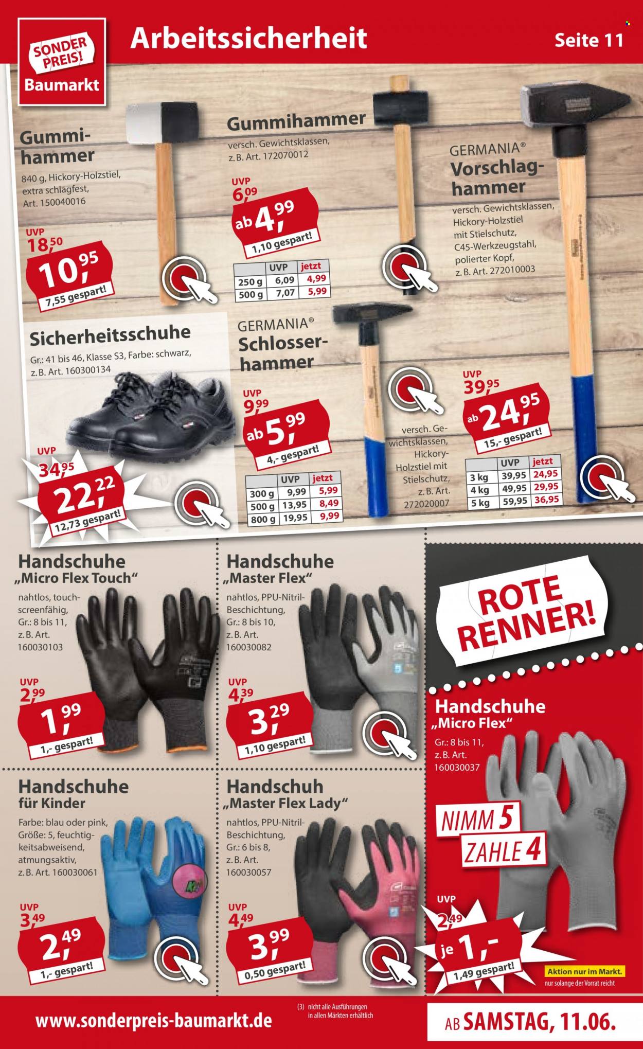 Sonderpreis-Baumarkt Prospekte  - 11.06.2022 - 17.06.2022. Seite 11