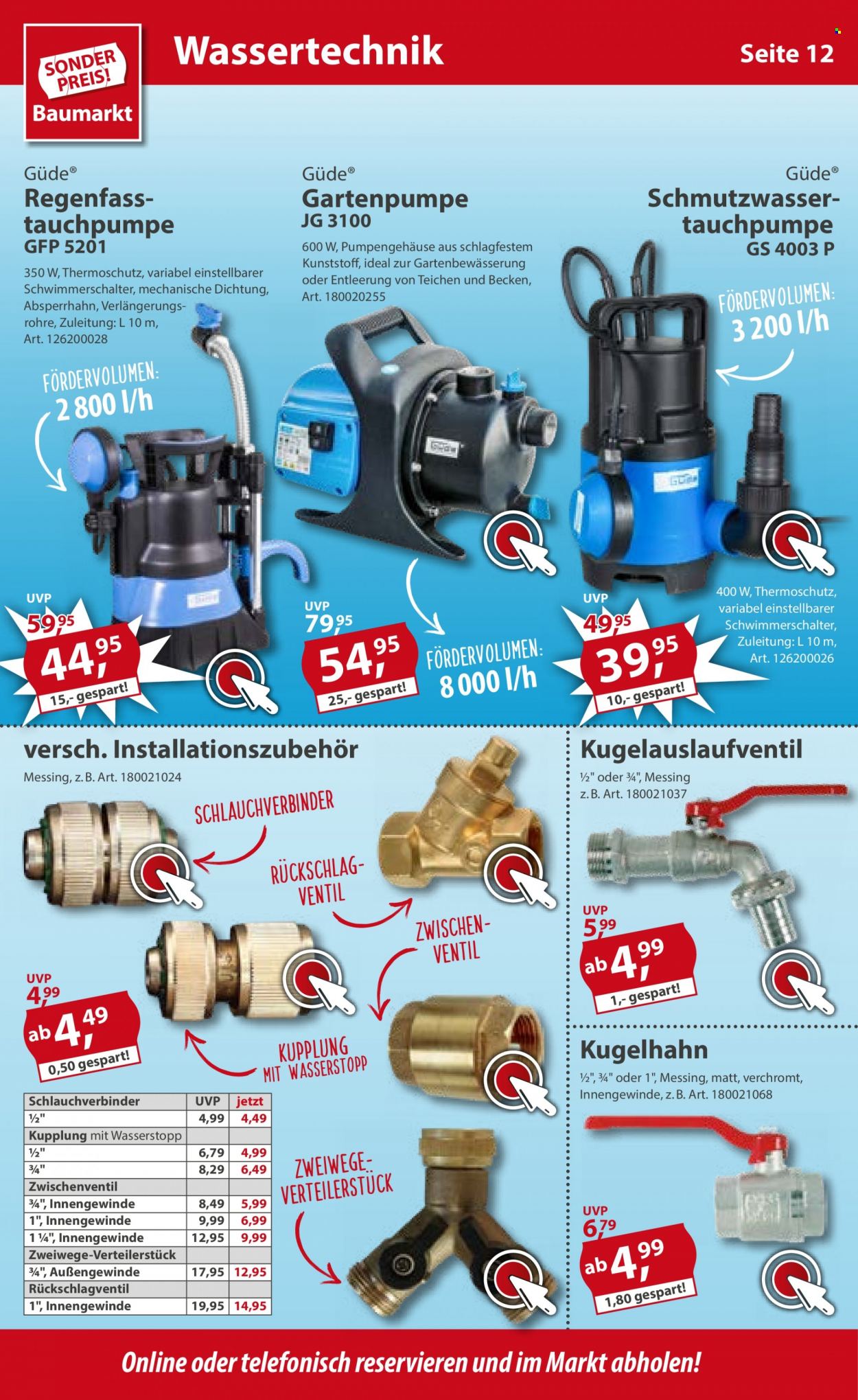Sonderpreis-Baumarkt Prospekte  - 11.06.2022 - 17.06.2022. Seite 12