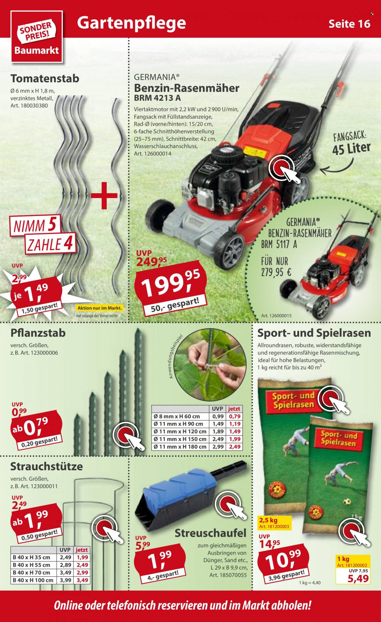 Sonderpreis-Baumarkt Prospekte  - 11.06.2022 - 17.06.2022. Seite 16