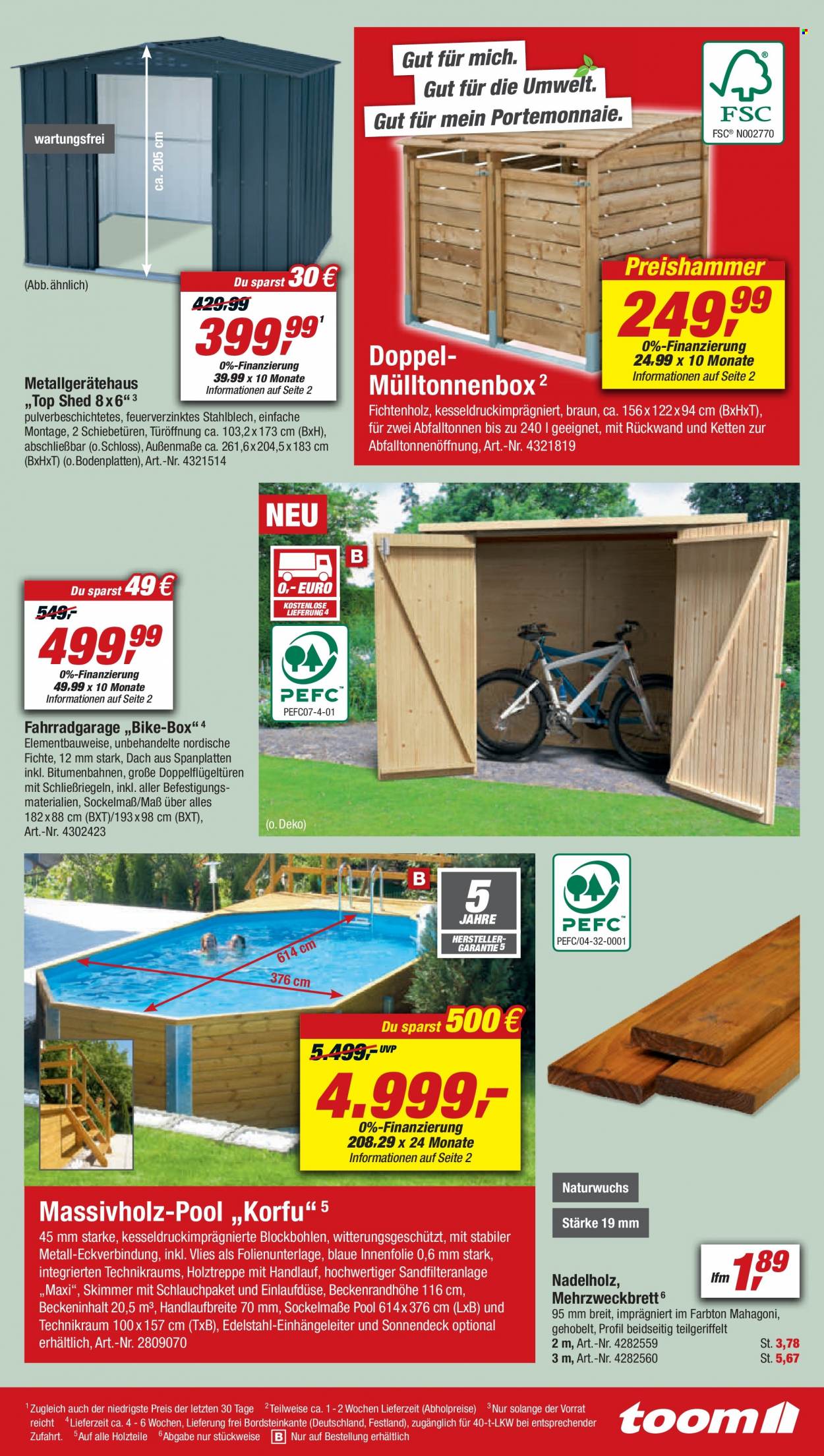 toom Baumarkt Prospekte  - 11.06.2022 - 17.06.2022. Seite 15