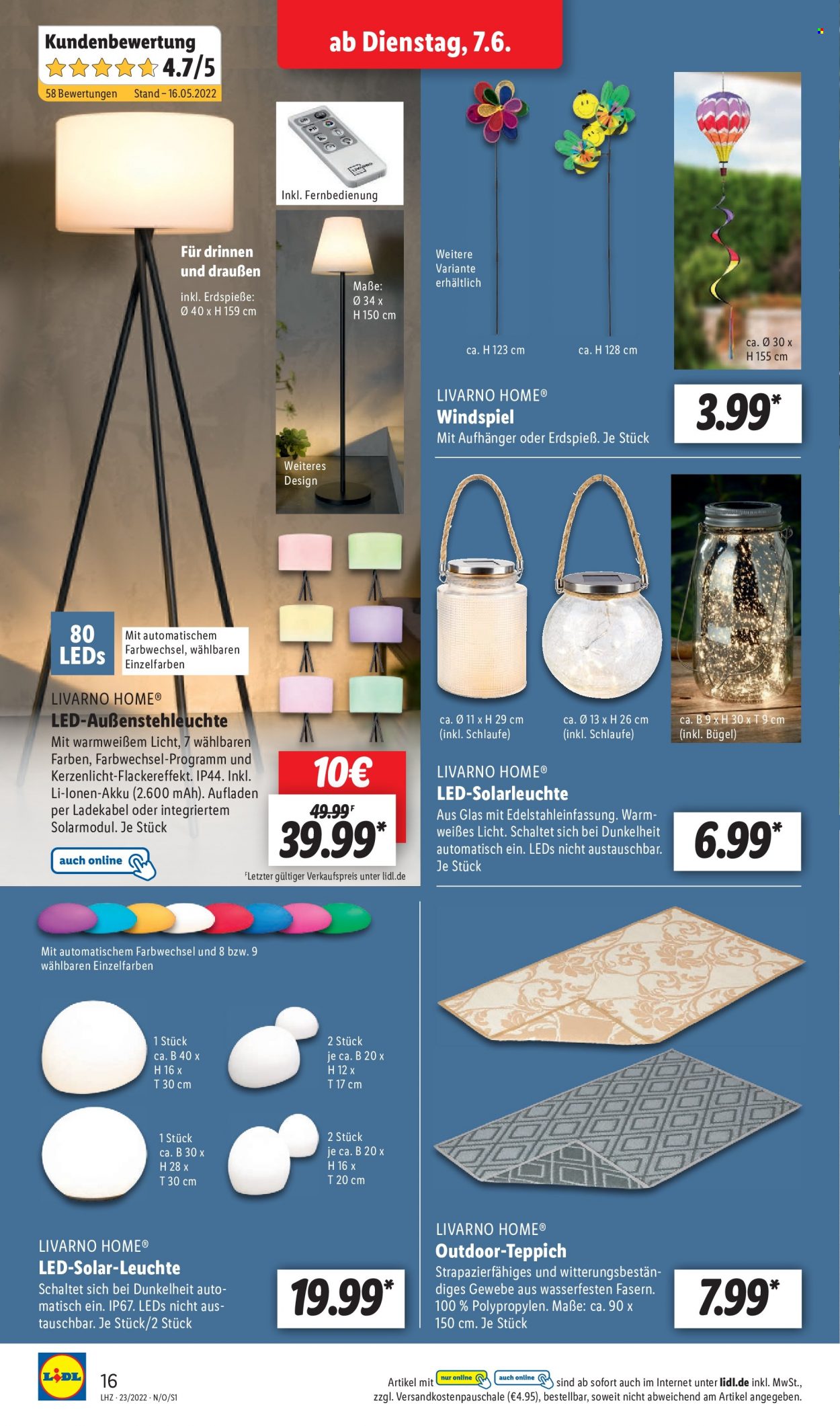 Lidl Prospekte  - 7.06.2022 - 11.06.2022. Seite 16