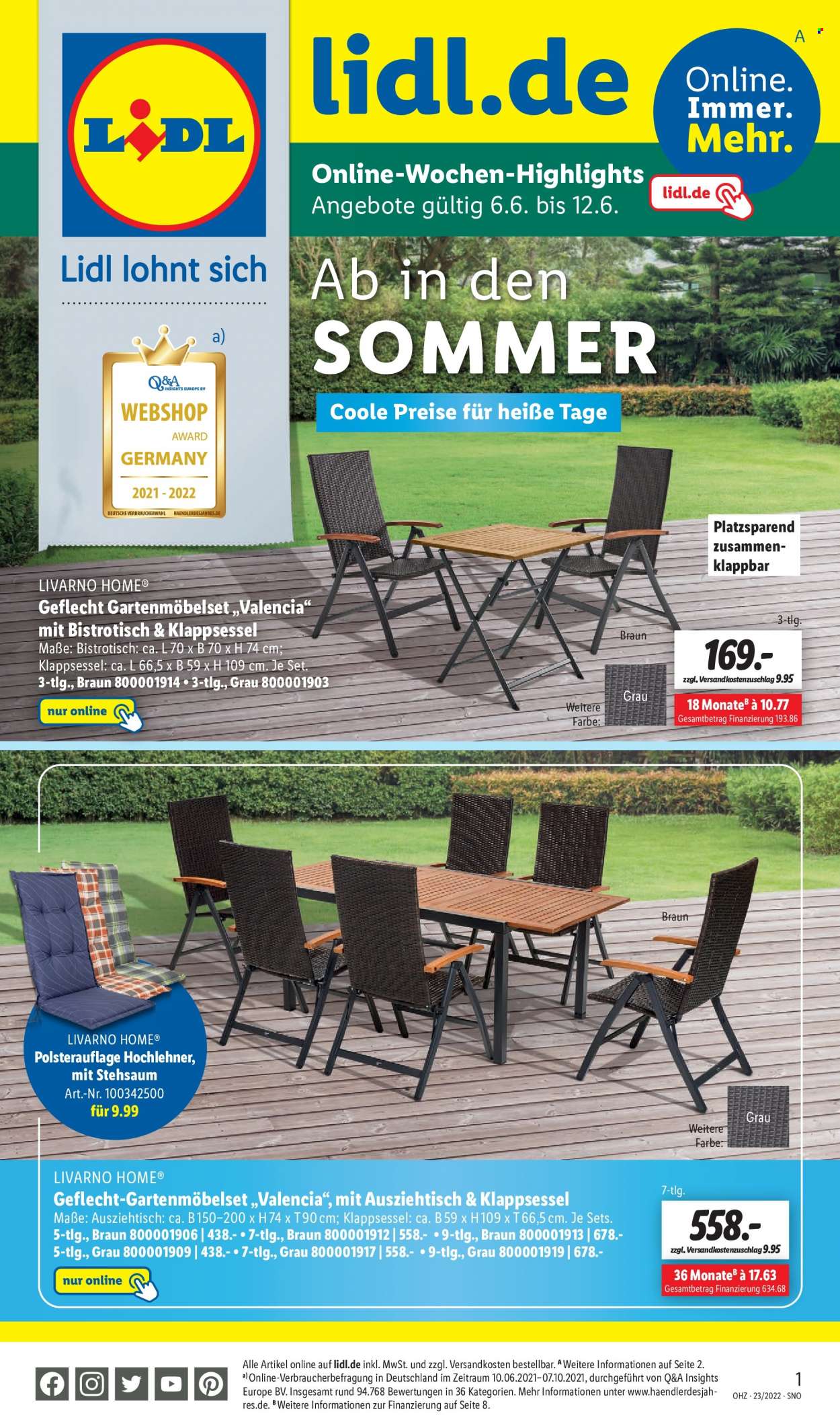 Lidl Prospekte  - 7.06.2022 - 11.06.2022. Seite 47