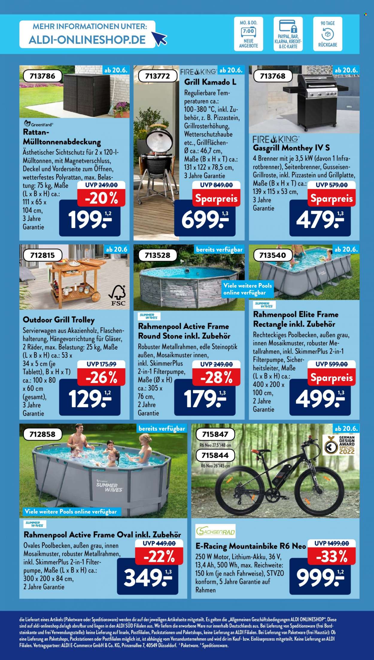 ALDI SÜD Prospekte  - 20.06.2022 - 25.06.2022. Seite 9