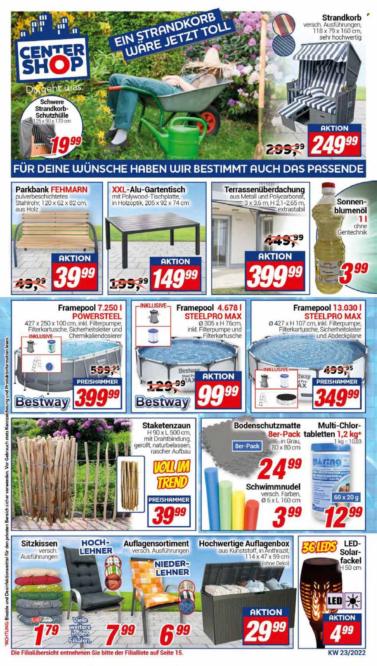 CENTERSHOP Prospekte  - 7.06.2022 - 11.06.2022. Seite 1