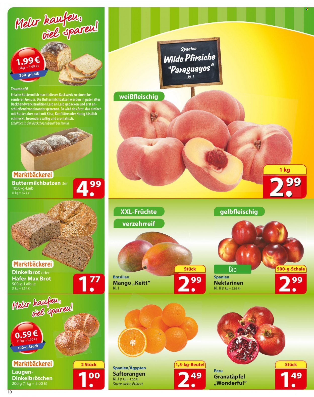 famila Prospekte  - 7.06.2022 - 11.06.2022. Seite 10