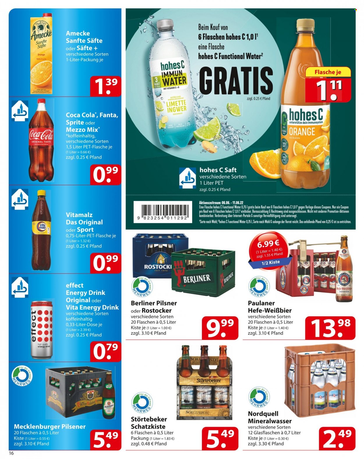 famila Prospekte  - 7.06.2022 - 11.06.2022. Seite 16