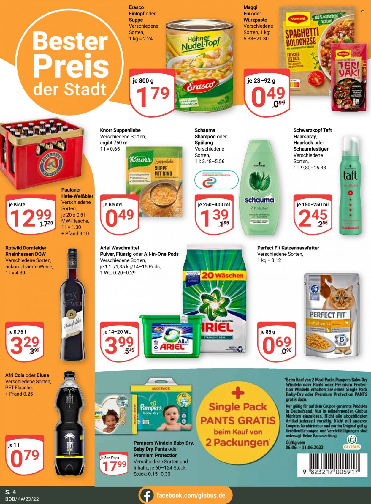 Globus Prospekte  - 6.06.2022 - 11.06.2022. Seite 4