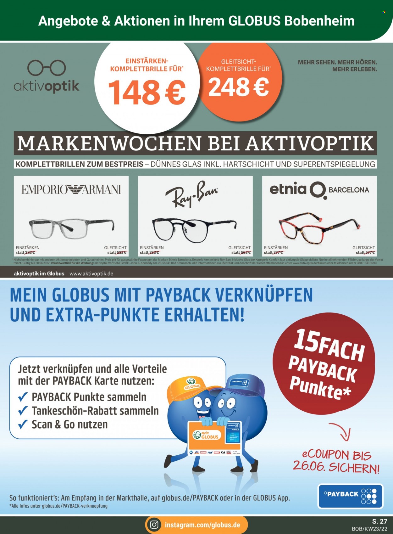 Globus Prospekte  - 6.06.2022 - 11.06.2022. Seite 27