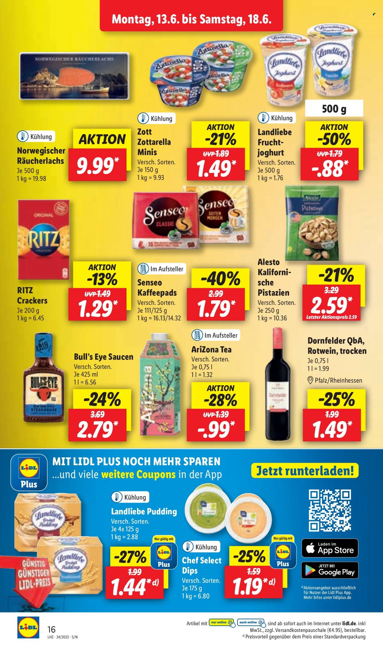 Lidl Prospekte  - 13.06.2022 - 18.06.2022. Seite 16